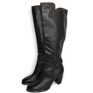 UGG Claudine Tall Leather Riding Knee High Boots